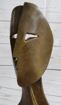 Pablo Picasso Two Faces Mask Modern Art Cubism 11" x 6"