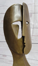 Pablo Picasso Two Faces Mask Modern Art Cubism 11" x 6"