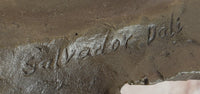 Handshake Friendship Surreal Bronze Sculpture Dali 15" x 14"