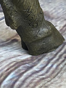 Milk Cow Cattle Bronze Sculpture 9" x 11"