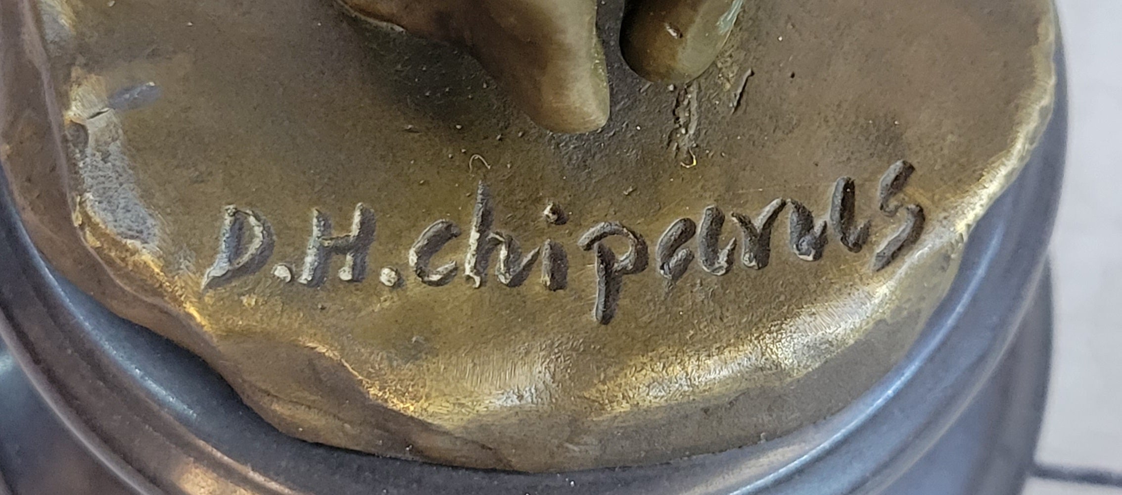 Belly Dancer Girl Bronze Sculpture Art Deco DH Chiparus