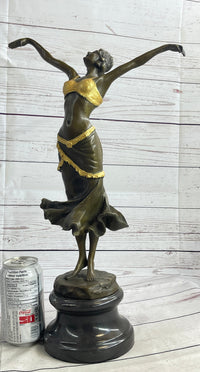 Paul Philippe 'Russian Dancer' Vintage Bronze Sculpture