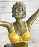 Paul Philippe 'Russian Dancer' Vintage Bronze Sculpture