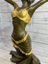 Paul Philippe 'Russian Dancer' Vintage Bronze Sculpture