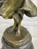 Paul Philippe 'Russian Dancer' Vintage Bronze Sculpture