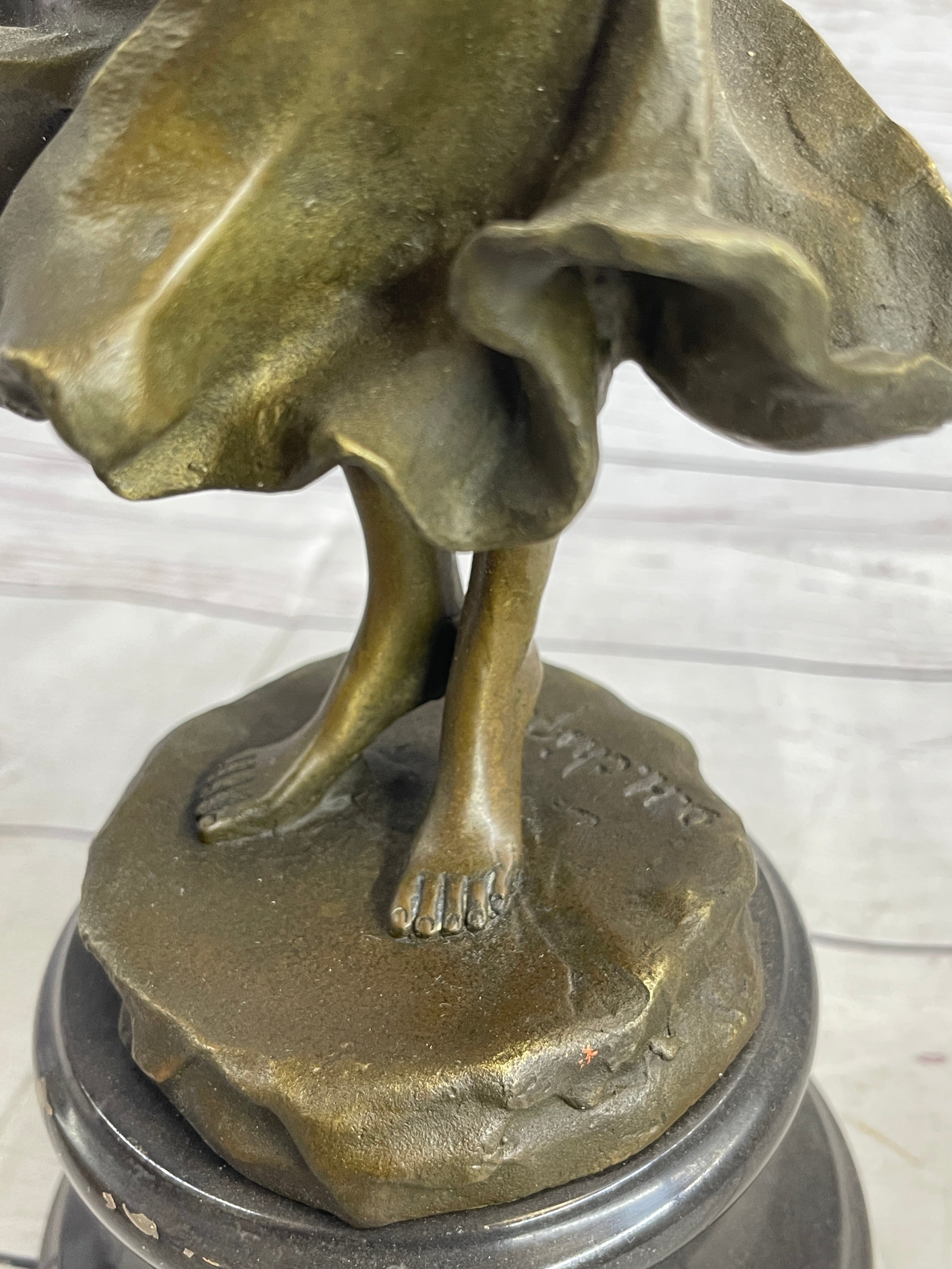 Paul Philippe 'Russian Dancer' Vintage Bronze Sculpture