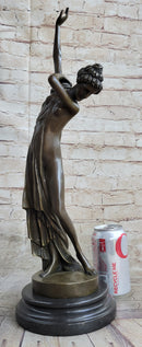100% Solid Nude Roman Dancer Entertainer Sculpture