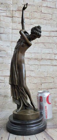 100% Solid Nude Roman Dancer Entertainer Sculpture