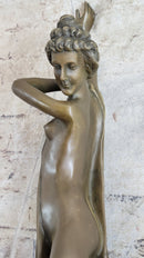 100% Solid Nude Roman Dancer Entertainer Sculpture