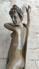 100% Solid Nude Roman Dancer Entertainer Sculpture