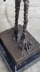 Pablo Picasso Steampunk Abstract Ostrich Bird Bronze Sculpture