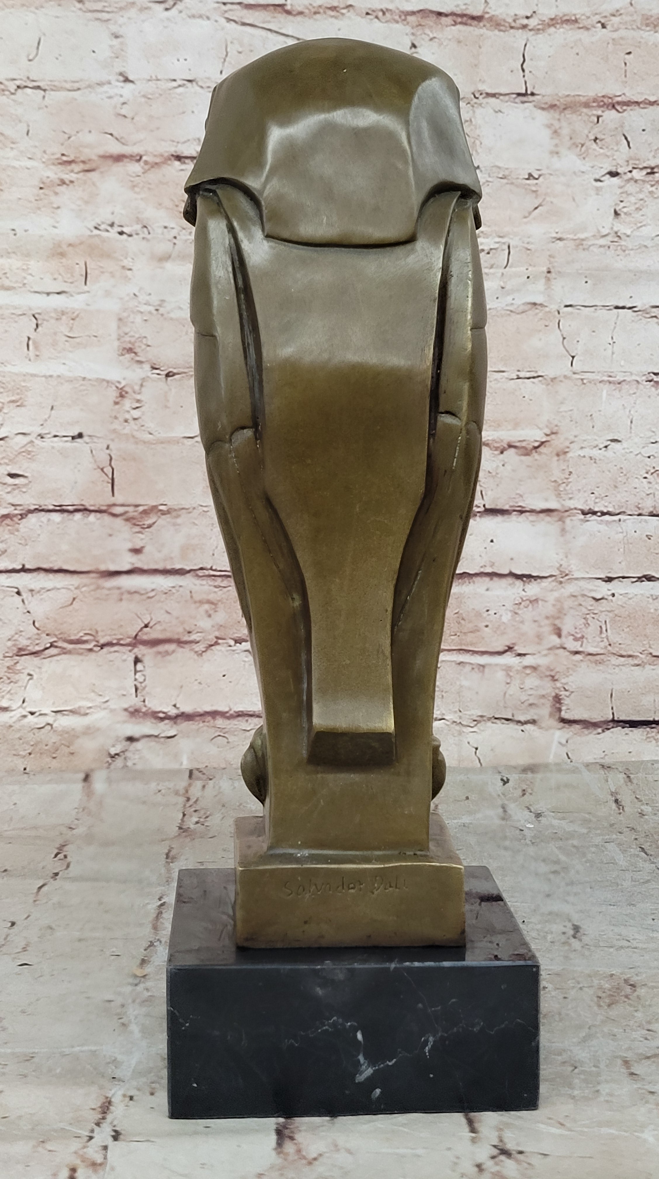 Art Deco Bronze Owl – Modern Stylized Bird