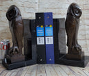 Salvador Dali Abstract Owl Bronze Sculpture Marble