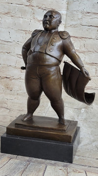 Matador Bronze Sculpture After Fernando Botero