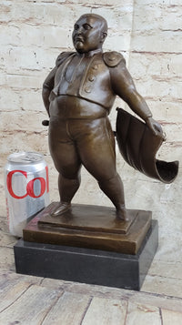Matador Bronze Sculpture After Fernando Botero