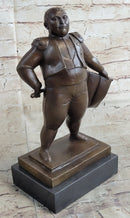 Matador Bronze Sculpture After Fernando Botero