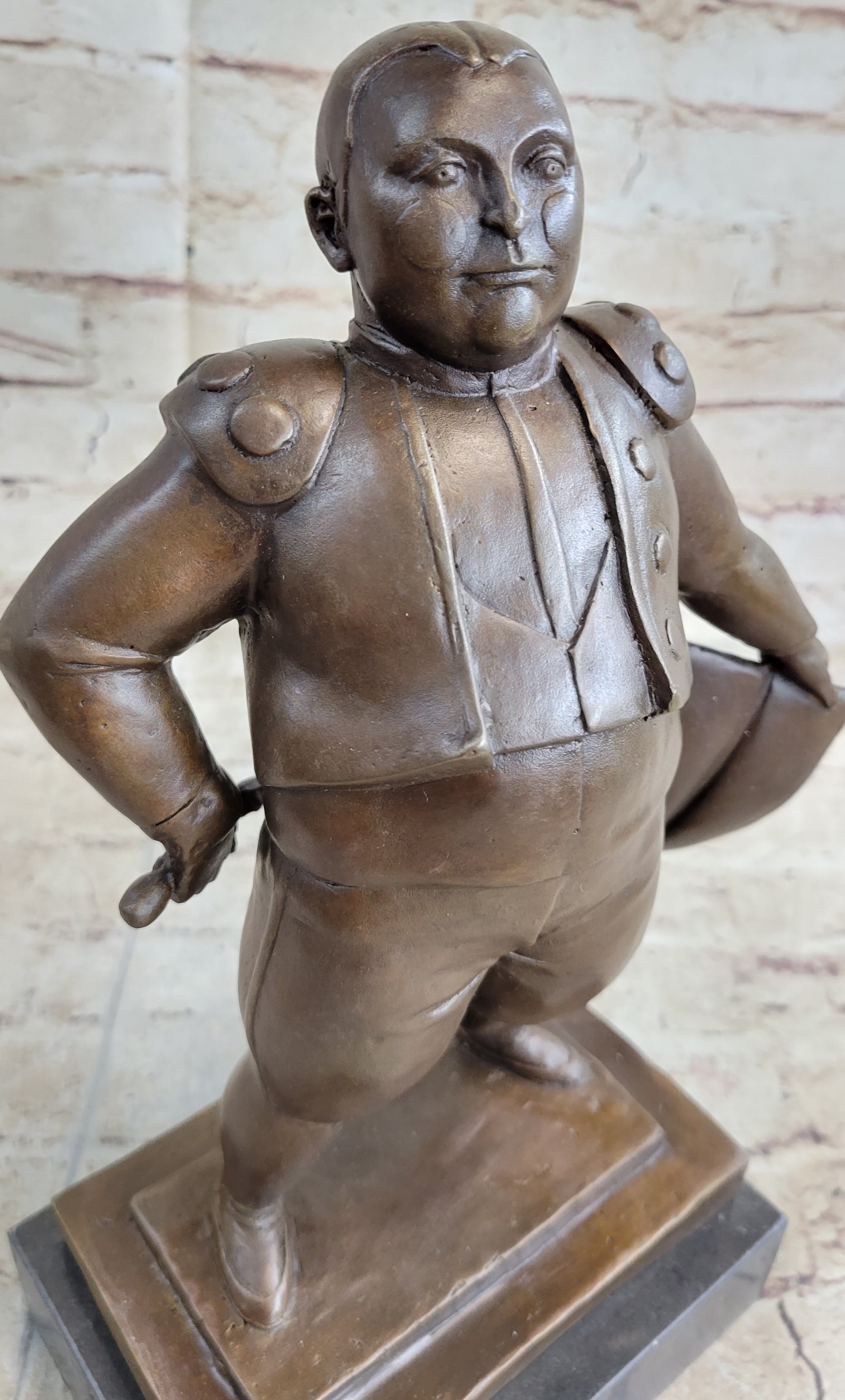 Matador Bronze Sculpture After Fernando Botero