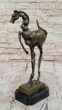 Surreal Abstract Horse Sculpture after Salvador Dali