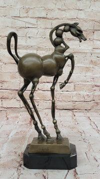 Surreal Abstract Horse Sculpture after Salvador Dali