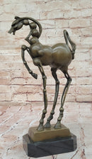 Surreal Abstract Horse Sculpture after Salvador Dali