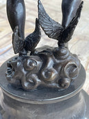 Mercury Hermes Giambologna Bronze Sculpture 11.5" x 12"