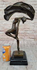 Aldo Vitaleh Dancing Girl Bronze Sculpture