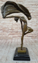 Aldo Vitaleh Dancing Girl Bronze Sculpture