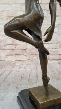 Aldo Vitaleh Dancing Girl Bronze Sculpture