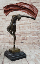 Vitaleh Abstract Color Patina Hot Cast Flag Dancer Bronze