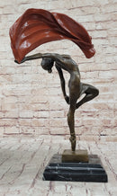 Vitaleh Abstract Color Patina Hot Cast Flag Dancer Bronze