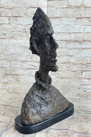 Bust of Diego by Alberto Giacometti Bronze Metal Brutalist Head