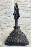 Bust of Diego by Alberto Giacometti Bronze Metal Brutalist Head