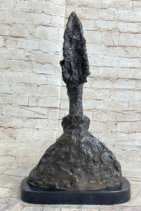 Bust of Diego by Alberto Giacometti Bronze Metal Brutalist Head