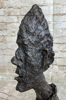 Bust of Diego by Alberto Giacometti Bronze Metal Brutalist Head