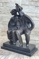 Family Group Bronze Sculpture Modern Art Abstract Dali