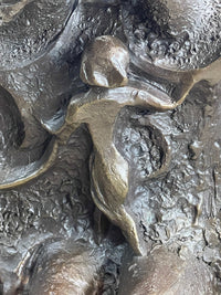 Family Group Bronze Sculpture Modern Art Abstract Dali