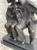 Family Group Bronze Sculpture Modern Art Abstract Dali