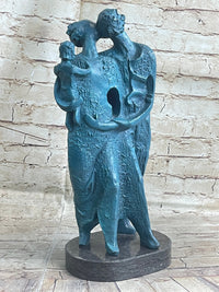 Salvador Dali Hommage - Bronze Sculpture The Family - 100% Bronze
