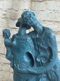 Salvador Dali Hommage - Bronze Sculpture The Family - 100% Bronze