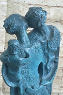 Salvador Dali Hommage - Bronze Sculpture The Family - 100% Bronze