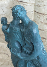 Salvador Dali Hommage - Bronze Sculpture The Family - 100% Bronze