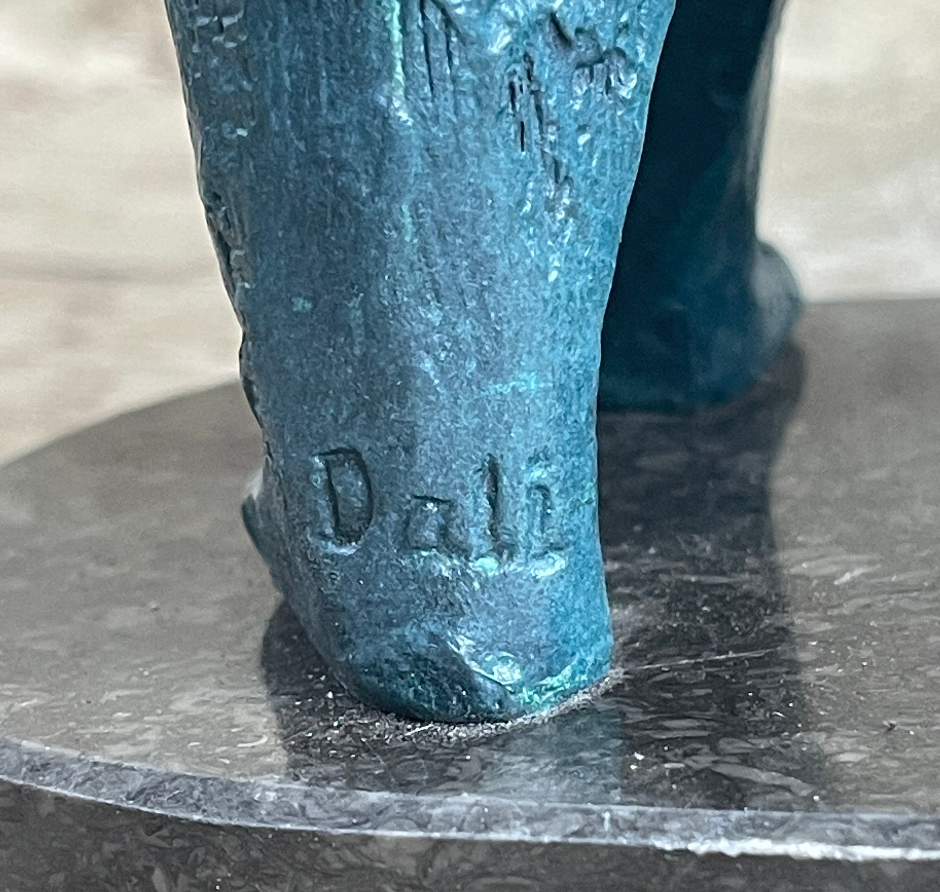 Salvador Dali Hommage - Bronze Sculpture The Family - 100% Bronze