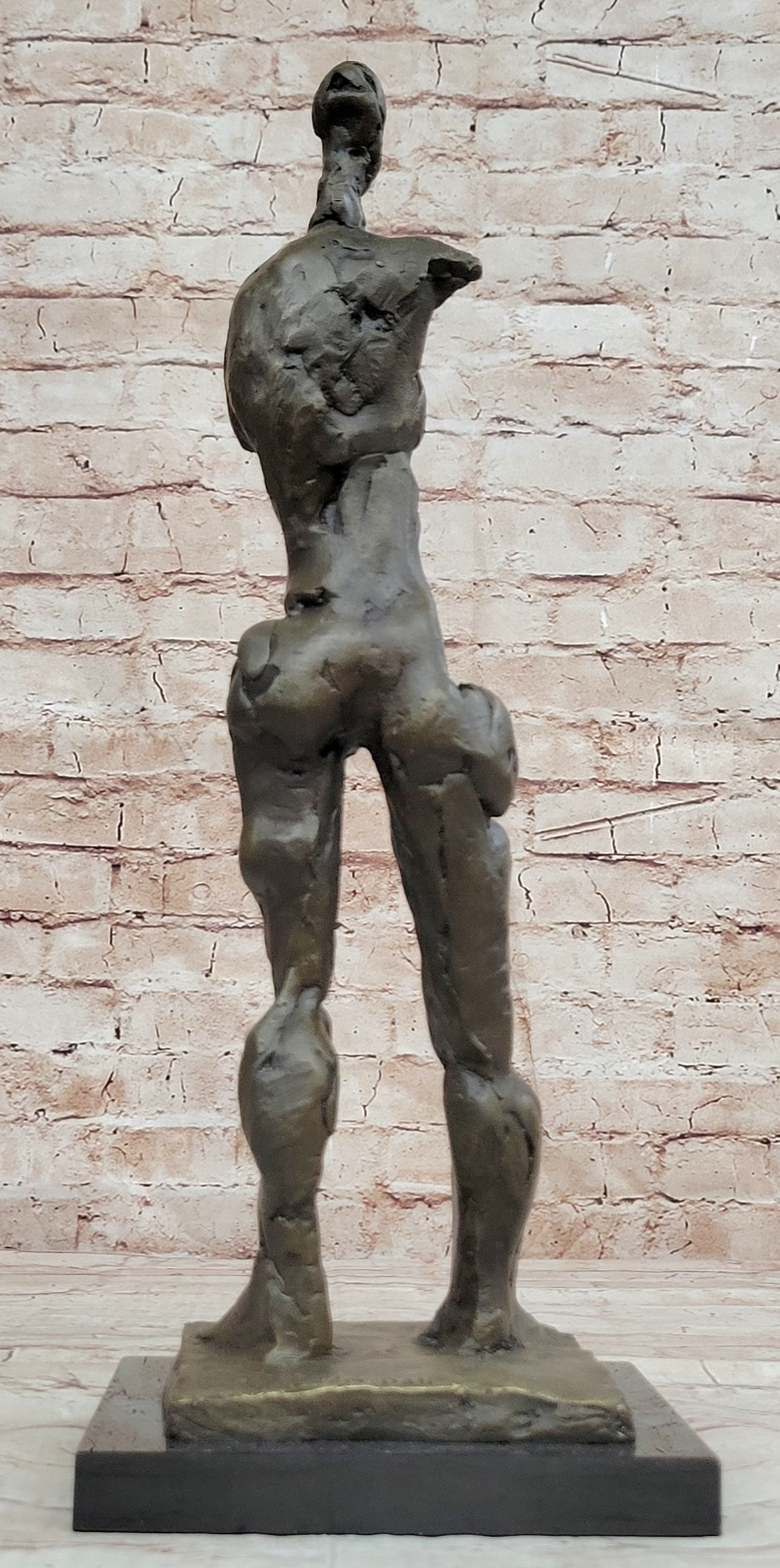 GIA DALI STUCK BIG MAN WALKING BRONZE SCULPTURE STATUE FIGURINE MODERN ABSTRACT