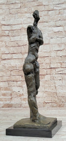 GIA DALI STUCK BIG MAN WALKING BRONZE SCULPTURE STATUE FIGURINE MODERN ABSTRACT
