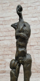 GIA DALI STUCK BIG MAN WALKING BRONZE SCULPTURE STATUE FIGURINE MODERN ABSTRACT