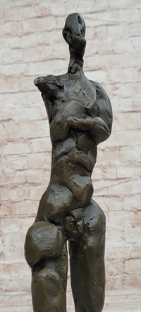 GIA DALI STUCK BIG MAN WALKING BRONZE SCULPTURE STATUE FIGURINE MODERN ABSTRACT