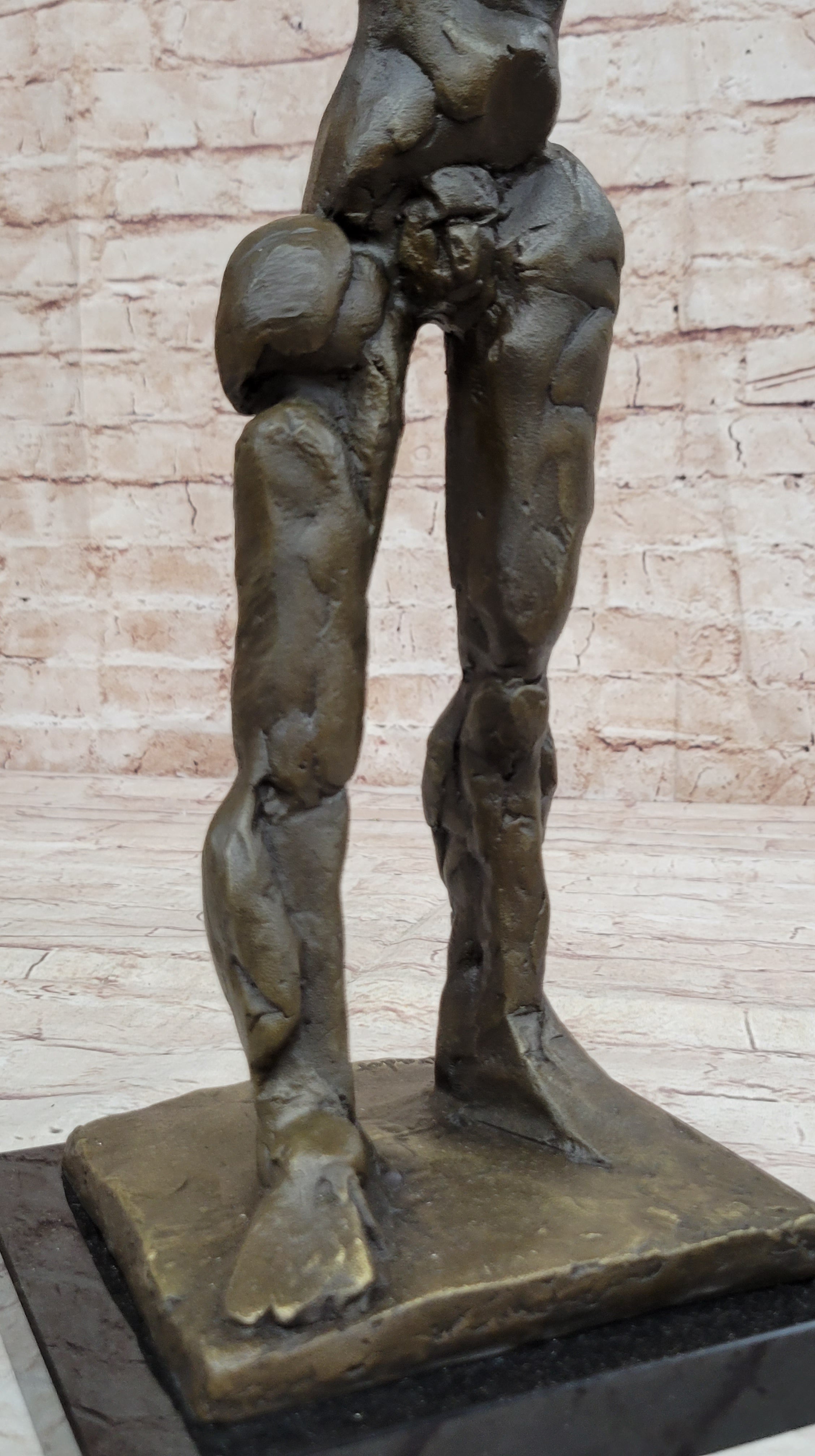 GIA DALI STUCK BIG MAN WALKING BRONZE SCULPTURE STATUE FIGURINE MODERN ABSTRACT