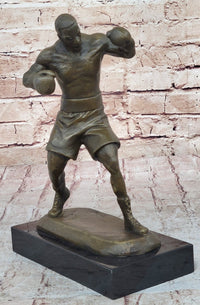Mike Tyson Boxing Champ Bronze Sculpture Marble Base Sale