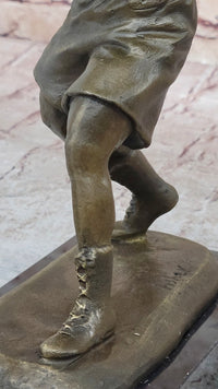 Mike Tyson Boxing Champ Bronze Sculpture Marble Base Sale
