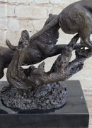 Henry Moore Cougar Jaguar Puma Wild Life Bronze Sculpture